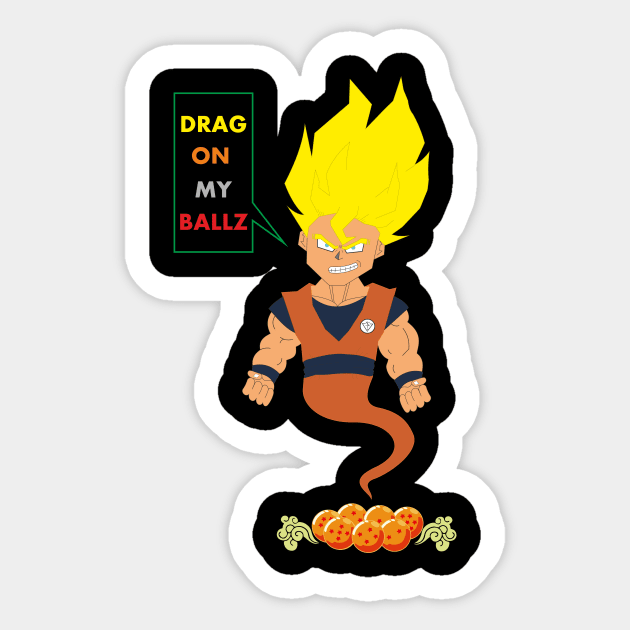 DRAGONmyBALLZ Sticker by Charlie_Vermillion